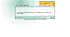 Desktop Screenshot of duniasemu.org